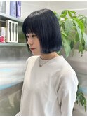 就活カラー/ブルーブラック【佐々木麻衣】