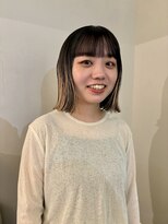 カシ 中目黒(CASI)&nbsp;ランダム毛先ハイライトボブ