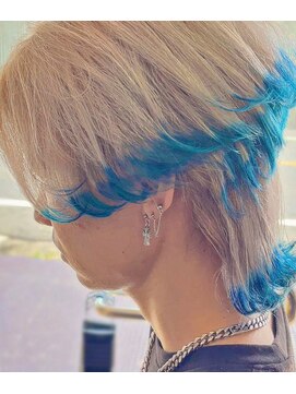 リン(Lin.) センターパートエンドブルー【Hikaru★】