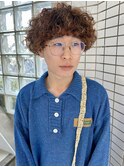 くるくるプードルパーマ