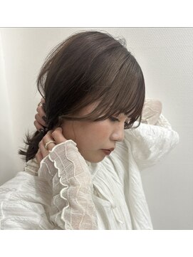 オブジェ ナチュレ(OBJE’T nature) くくっても可愛い顔まわり