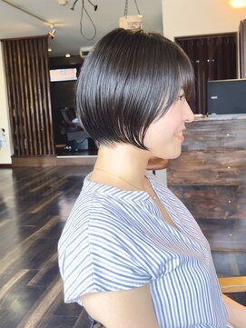 ヘアスペース クレール(hair space clair) 【clair清水恭平】30代40代50代似合わせショートカット/襟足改善