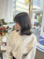 リリー(Lilley)&nbsp;ブラウン透明感カラー☆巻けるレイヤーカット