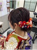 ふわふわシニヨン