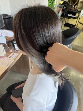 ドルチェヘアー(DOLCE HAIR) グレーシルバーイヤリングカラー