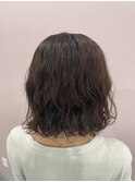 オリーブベージュ×美髪トリートメント