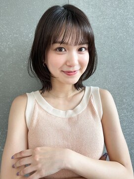 シー バイ ロンド 新宿(Sea by Lond) 【大重】くびれボブレイヤーウルフ/新宿/髪質改善/縮毛矯正