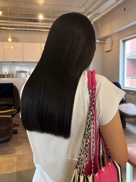ライン(LINE) 髪質改善カラーでさらつやhair