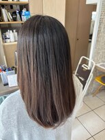 モップス 富岡店(MOPS)&nbsp;バレイヤージュ風ナチュラルカラー