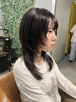 ホロン 池袋(HOLON)&nbsp;池袋HOLON/レイヤーカット/ハッシュカット/ウルフカット