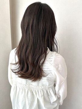 ラシアヘアー(LASIA HAIR) 【LASIA大分/牧駅徒歩5分】上品グレーブラウン/抜け感ミディアム