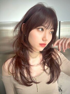 アスター 天神大名店(Aster) 小顔に見えるトレンドヘア/黒髪/オリーブグレー/ココアベージュ