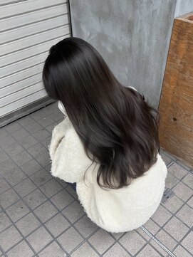 ムージー(moug) olive greige /暗髪/韓国/広島/袋町