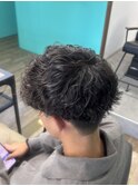 スパイラルパーマ