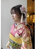 1/11 成人式セット＋着付け 《kiyoka》