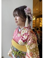 ルッツ(Lutz. hair design)&nbsp;1/11 成人式セット＋着付け 《kiyoka》