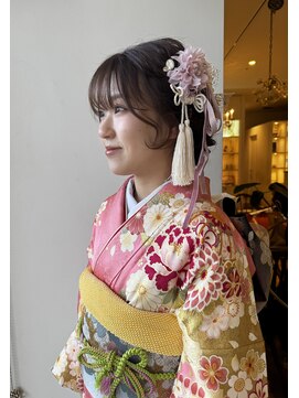 ルッツ(Lutz. hair design) 1/11 成人式セット＋着付け 《kiyoka》