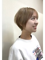 エルア(elua)&nbsp;【elua STYLE LAB】ショートボブ×Wカラーでつくるグレージュ