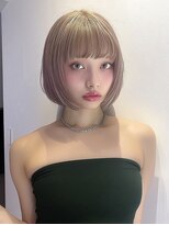 レア 渋谷(Le'a)&nbsp;【Ｌｅ’ａ】韓国ボブ　ボブ　ハイトーン　タンバルモリ