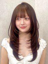 ヨリ ルトロワ 札幌大通(yori Le_trois) 前髪イメチェンピンクベージュクールショートレイヤーカット