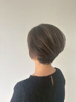 ナップヘアー(nap hair)&nbsp;くびれショート×透明感カラー