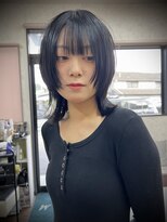 ヘアショップ ホップエム(HAIR SHOP HOP M)&nbsp;ウルフ/ウルフカット/レイヤーカット/レイヤー/顔周り