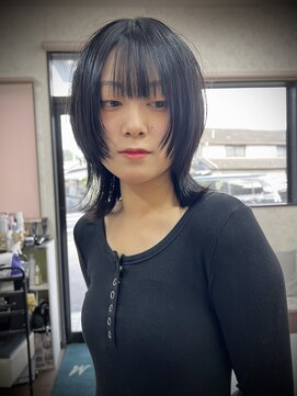 ヘアショップ ホップエム(HAIR SHOP HOP M) ウルフ/ウルフカット/レイヤーカット/レイヤー/顔周り