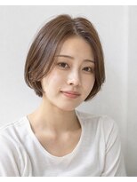 ネルヘアー 東三国(Nel.hair) センターパート柔らかショート