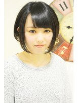 メイズ(MAZE) 前下がり黒髪ショートボブ【メイズ東中野・鍛原志行】