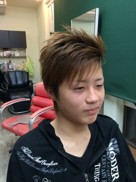 ミユアンドダイ(MIYU&DAI) アシメ ツーブロック