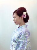 和髪風アップ
