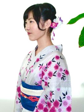 スターカット 浴衣着付け&ミディアムヘアセット
