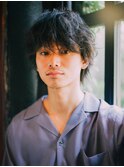 無造作ラフパーマ