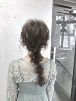 ロク 高田馬場(lok)&nbsp;編み下ろし/ゆるウェーブ【lokあらい、ヘアセット、ヘアアレンジ