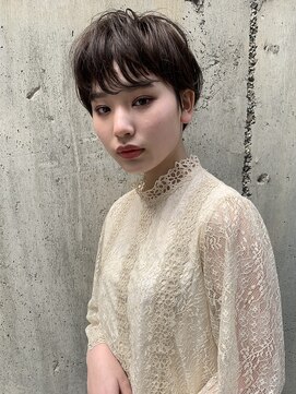 ラ ブレス なんばスカイオ(LaBless) 大人かわいい小顔丸みのあるショートボブ　20代30代40代