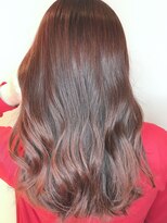 ジーナ 銀座中央通り(Zina)&nbsp;【Zina 銀座中央通り】艶感×透け感のボルドーブラウン