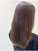 ナチュラルストレートスタイル
