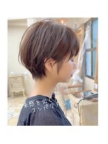 ジジ 代々木(Gigi)&nbsp;【Gigi】ココアブラウン耳掛けショート