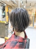 くびれショート×バレイヤージュ【ACT仙台】