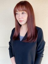 トップヘアスパアンドリゾート 鳴海(TOP HAIR spa&resort) ツヤっ!!カシスピンクカラー