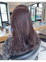 ヘアサロン ガリカ 表参道(hair salon Gallica)&nbsp;ラベンダーココア×色っぽ巻き