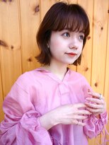 ブゾン(buZon)&nbsp;【buZonブゾン】レイヤーボブ×ウォームブラウン