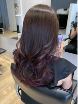 リラヘアー(Rela hair)&nbsp;パープルグラデーション