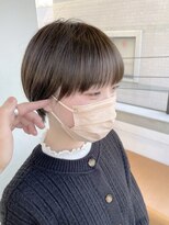 ソーコ 渋谷(SOCO)&nbsp;大人ショートボブ丸みショートカットマッシュショート前髪あり