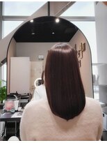 アパートメント オブ ソロン(The Apartment of Solon)&nbsp;【輝髪】/髪質改善/グレージュカラー/フェミニンロング/縮毛矯正