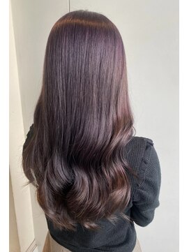 ベルヘアーデザイン 堺東(Belle hair Design) ラベンダーブラウン