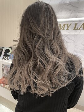 マイラグーン(MY LAGOON) バレイヤージュ/インナー/ミルクティー/ベージュ/髪質改善