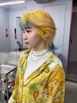 レコ 渋谷(LECO)&nbsp;ネオンイエロールーツカラー