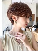 大人可愛い20代30代40代50代小顔ショートボブナチュラルショート