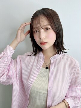 ディレクト 新宿(Direct) ナチュラルブラウン×外ハネボブ☆